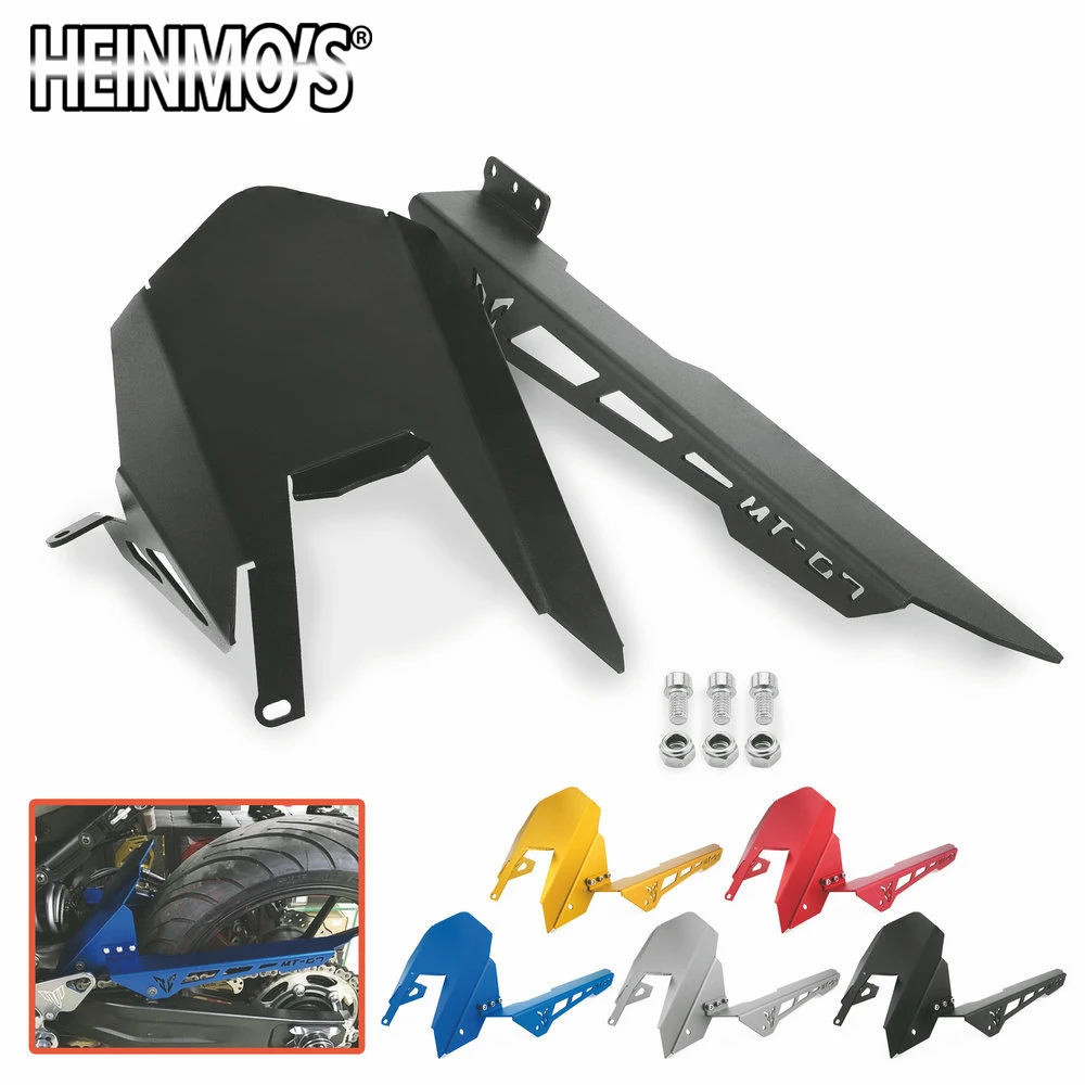 Motorcycle Accessories Rear Tire Hugger Fender Mudguard For Yamaha FZ07 FZ-07 FZ 07 MT07 MT-07 MT 2013 2014 2015 2016 2017 | Автомобили и