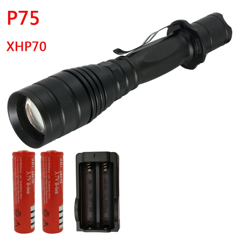 G Litwod Z20 CREE XHP70 XHP50 Мощный светодиодный фонарь 10000 люмен Зум-объектив для 2x18650 батареи алюминиевый Linterna - Испускаемый цвет: G