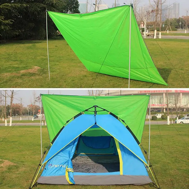 Portable Tarp Waterproof Outdoor Camping Mat Tarpaulin Sandbeach Picnic Mat