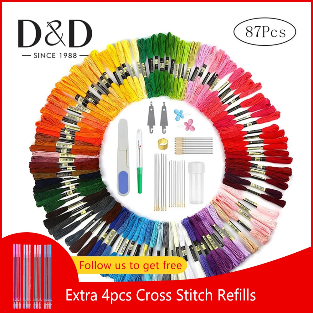 50Pcs Embroidery Floss with 37Pcs Cross Stitch Tool Kit Cross Stitch Threads Friendship Bracelets Floss DIY Sewing Supplies|Sewing Tools & Accessory| - AliExpress