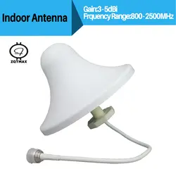 2 г 3g 4G CDMA 850 GSM 900 1800 2100 LTE 3-5dBi 800/2500 мГц Indoor потолочная антенна Внутренняя антенна мобильный Siganl Booster