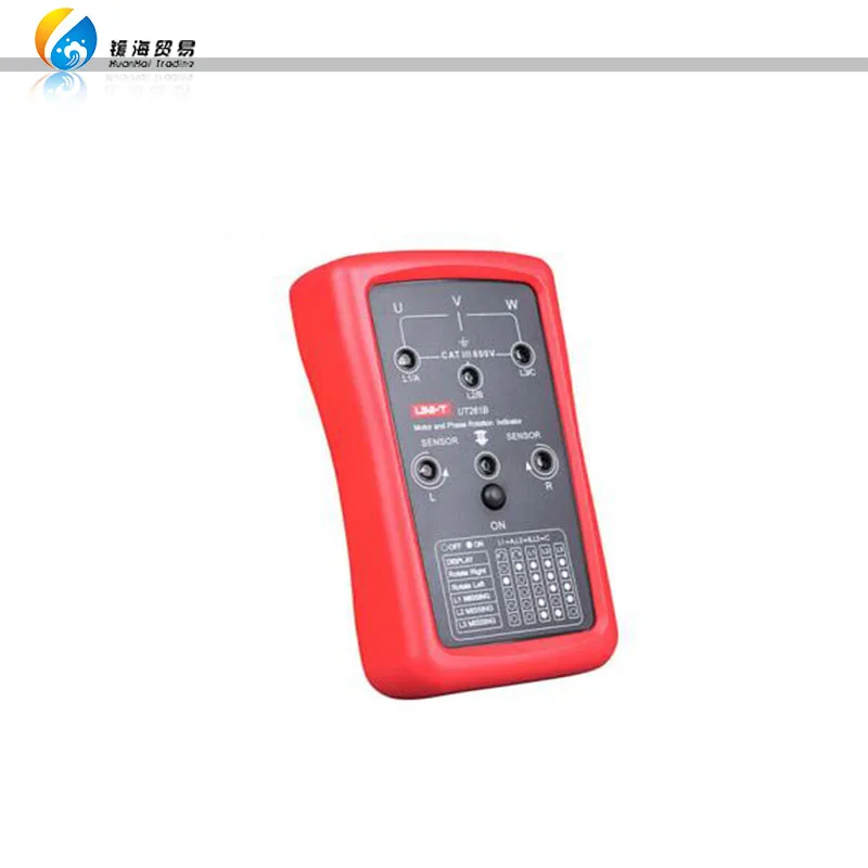 

UNI-T UT261B Phase Sequence and Motor Rotation Indicators Phase Sequence Missing Phase Motor Rotation