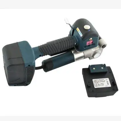 

Battery Powered Strapping Machine Automatic Tensioning Hand Tool Strapper Tensioner Sealer Combination for PP Electrical packer