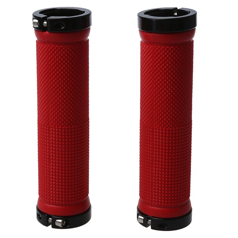 

Double Road Mountain MTB BMx Bike Cycle Bicycle Lock on Locking Handlebar Grips