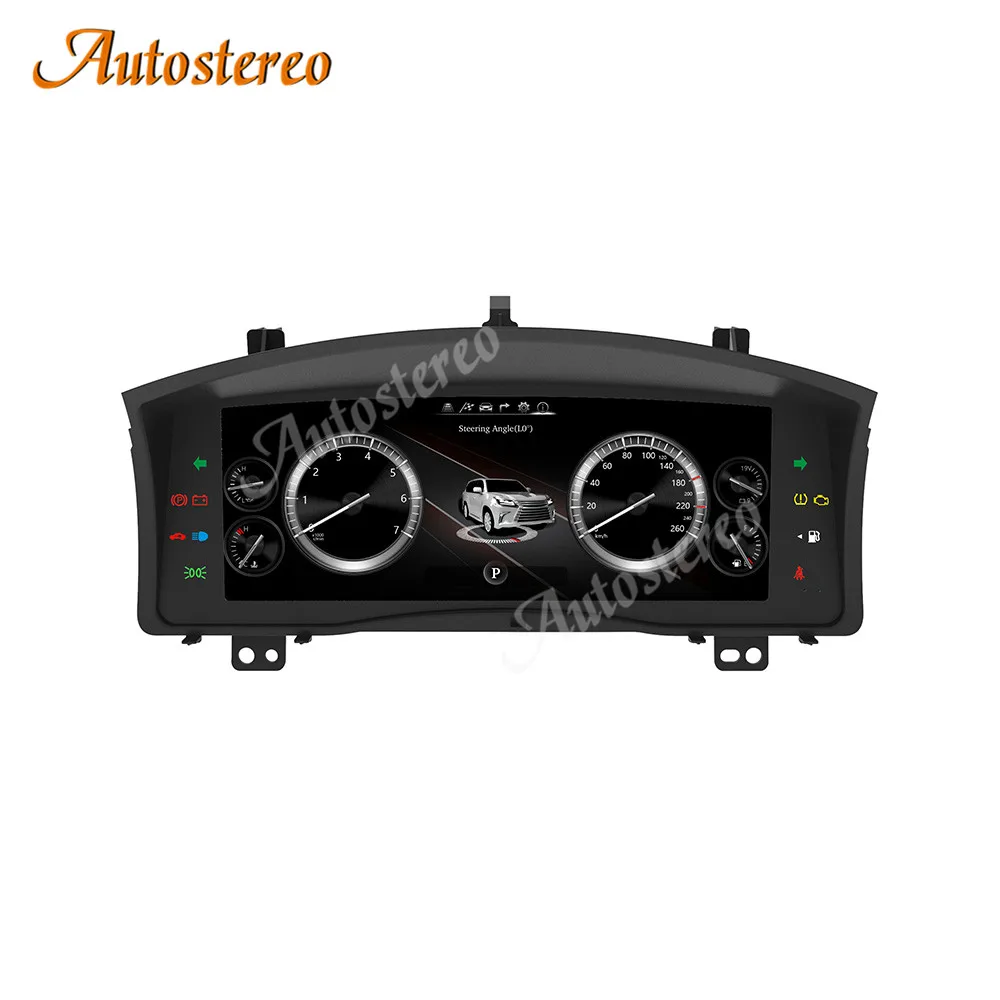 Odometer Linux T5 Digital Cluster Virtual Cockpit For Lexus LX570 2007-2015 Dash