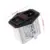CW2B-10A-T EMI Power Filter Single Phase Socket Line-Conditioner AC 115/250V U1JE