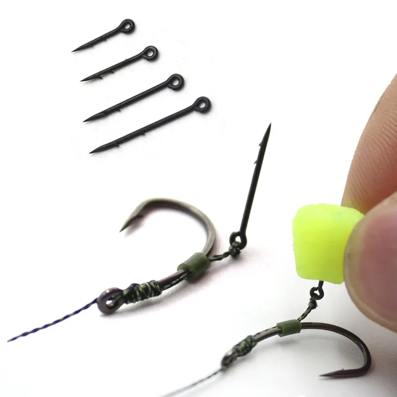 25 Vis à Bouillette Pour Carpe, Anneau Appât, Montage Chod Rig, Accessoire Pêche, 12 Mm