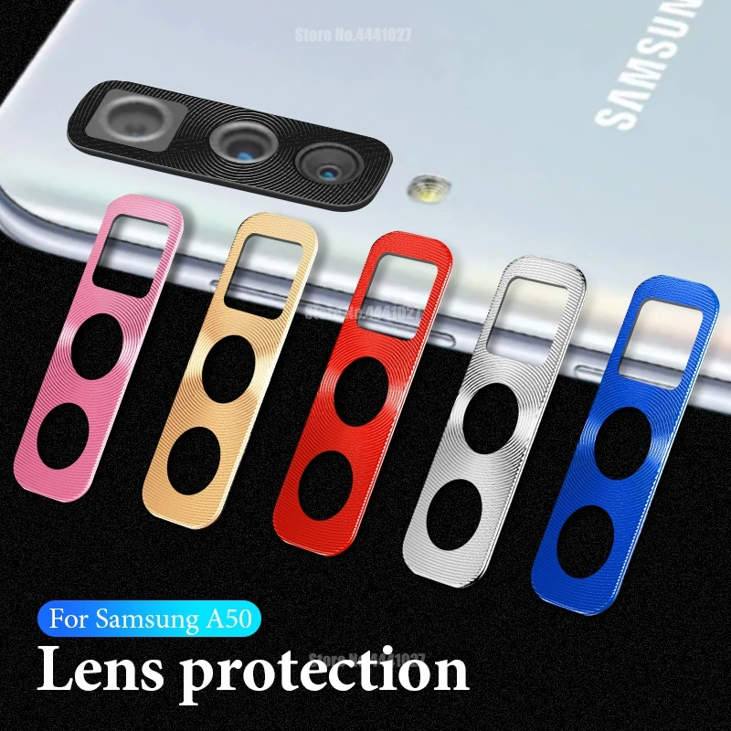 

Camera Lens Protector Plating Metal Ring For Samsung Galaxy A50 A30 Camera Protection Protective Cover Rings For Samsung A50 A30