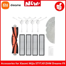 Original Cleaner Parts of Side Brush Mop Cloth Main Brush Brush Cover Filter for Dreame D9 Trouver Finder RLS3 Original Cleaner Parts of Side Brush Mop Cloth Main Brush Brush Cover Filter for Dreame D9 Trouver Finder RLS3