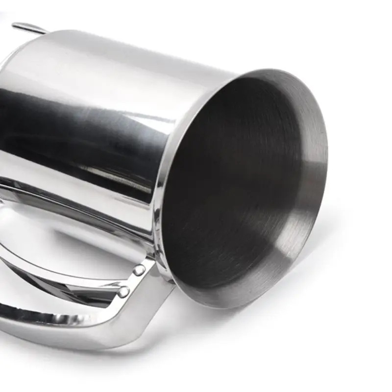 

Stainless Steel Cupcake Waffle Batter Funnel Pancake Dispenser Cream Separator Cup Kitchen Baking Tool