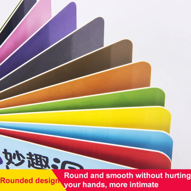 6pcs/set Baby Children Chinese And English Bilingual Enlightenment Book 3D Three-dimensional books Cultivate Kids Imagination 6