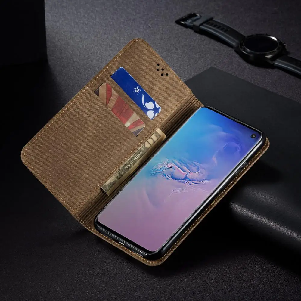 Для samsung Galaxy A10S A20S A30S A50S A70 Ретро Магнитный кожаный чехол-кошелек для samsung M30S роскошный флип защитный чехол-книжка