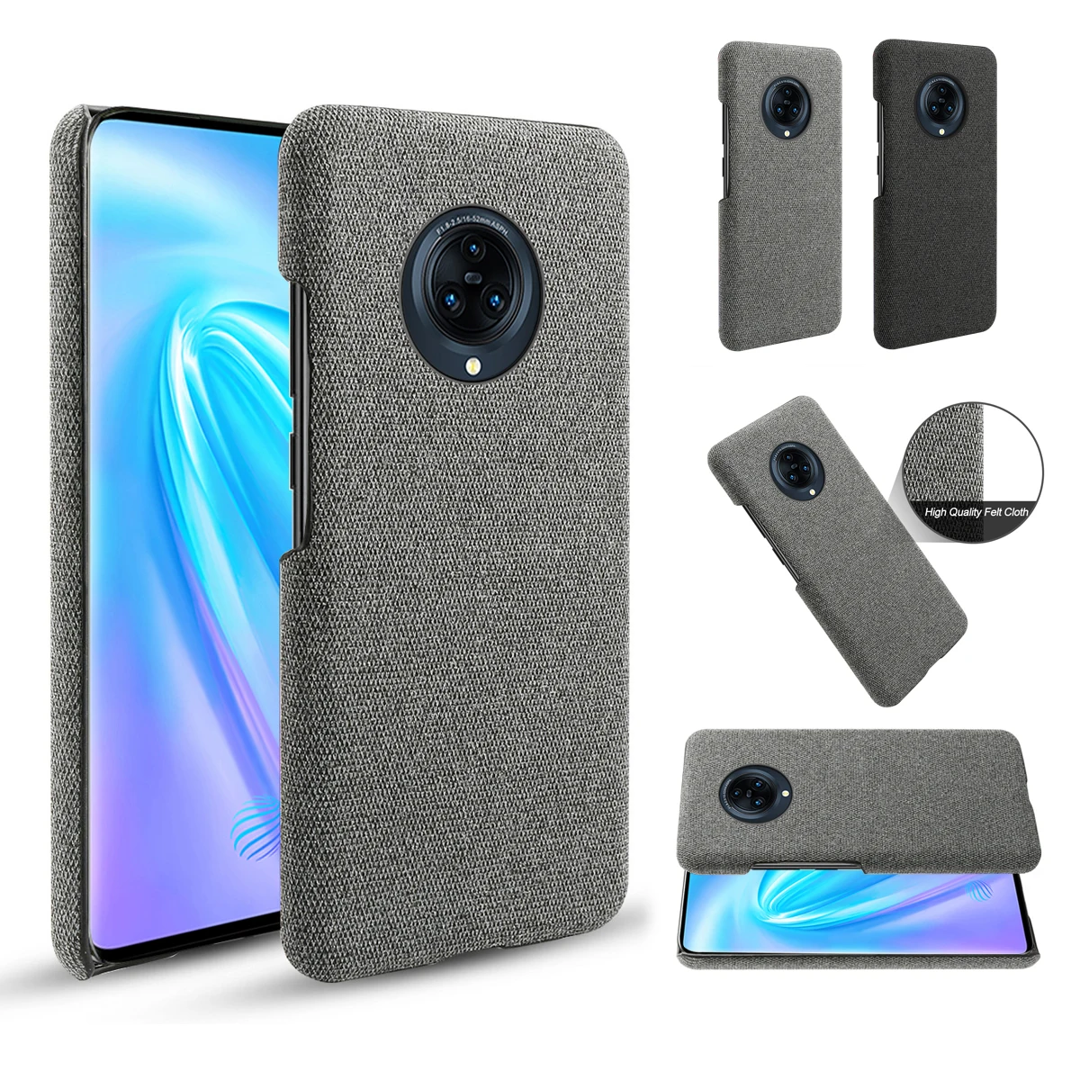 ДЛЯ vivo NEX 3 чехол на заднюю панель ультра тонкий жесткий PC Тканый дизайн защита от