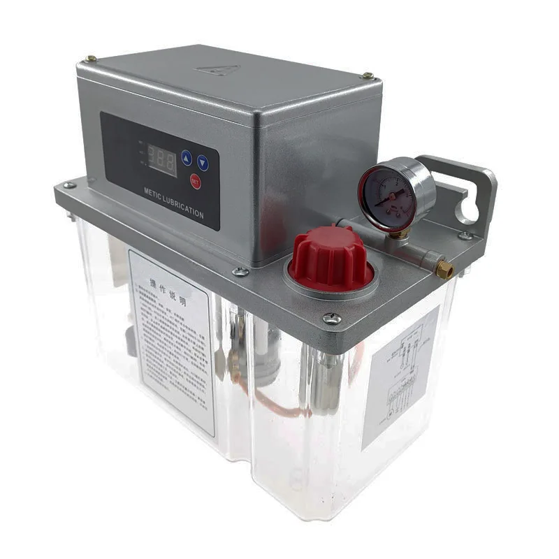 Elétrica Bomba de Óleo Lubrificante Bomba de Engrenagens Automática Lubrificador Cnc Máquina Ferramenta Usinagem Centro Mh2262400tx Série Pote de Enchimento de Óleo 4l