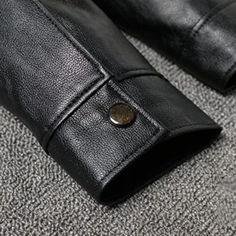 70% OFF Men Leather Jacket Autumn Winter Fashion Vintage PU Motorcycle Bomber Jackets 2019 New Plus Size Coats Chaqueta Moto Hombre