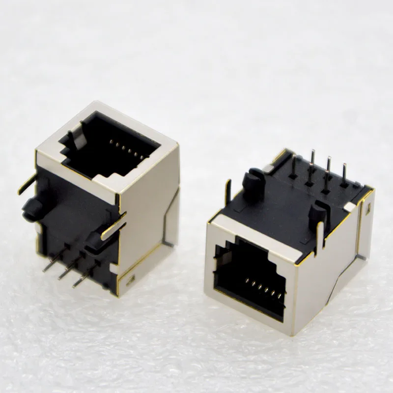 100 шт. новый разъем RJ11 телефонная розетка RJ12 с экранированным 56 6P6C сетевым