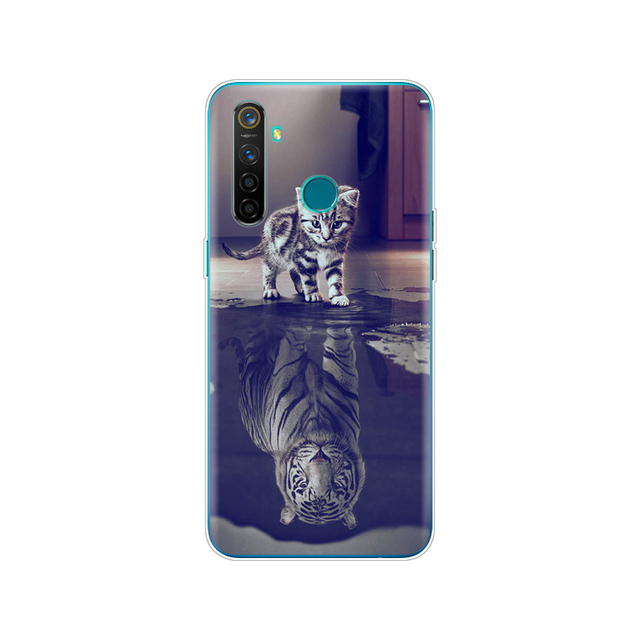 Realme 5 Case RMX1927 Silicon Soft Phone Cover For OPPO Realme 5 Pro RMX1971 Realme5 5Pro TPU Back Coque Capa Funda