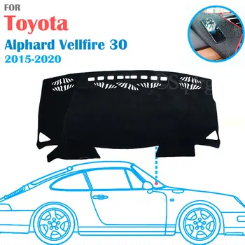 

for Toyota Alphard Vellfire 30 AH30 2015~2020 Car Dashboard Cover Auto Non-slip Dash Mat Silicone Protective Pad 2016 2017 2018