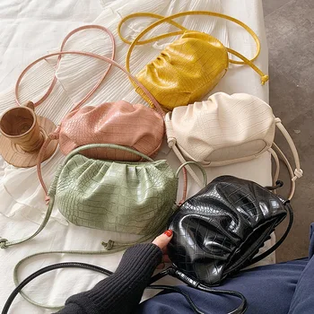 

Fashion Alligator Hobos Women Shoulder Bags Designer Messenger Bag Luxury Pu Leather Crossbody Bag Lady Small Clutch Purse 2020