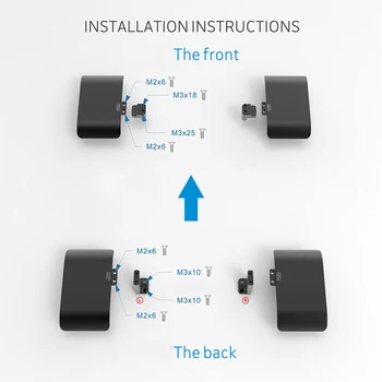 

For DJI Robomaster S1 Fender Mudguard CNC Aluminum Alloy Protective Accessory