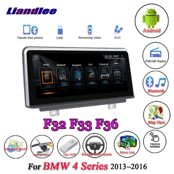 

Liandlee For BMW 4 Series F32 F33 F36 2013~2016 Android Original Car System Radio Idrive AUX Wifi GPS Navi Navigation Multimedia