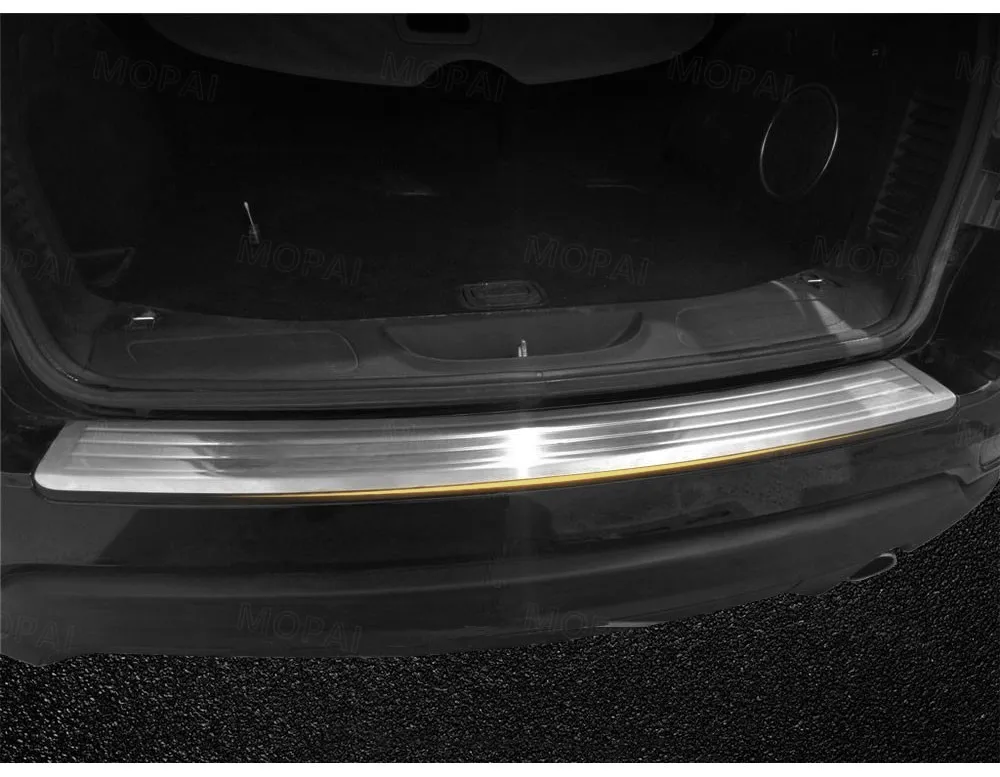 MOPAI стальная Накладка на порог автомобиля, задний бампер, защитная пластина, педаль для Jeep Grand Cherokee 2011-, автомобильные аксессуары