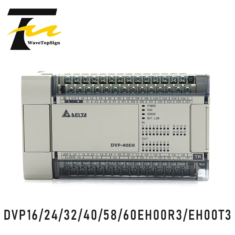 

Delta EH3 Series PLC Module DVP16EH00R3 DVP20EH00R3 DVP32EH00R3 DVP40EH00R3 DVP60EH00R3 DVP40EH00T3 DVP32EH00M3 DVP32EH00MT