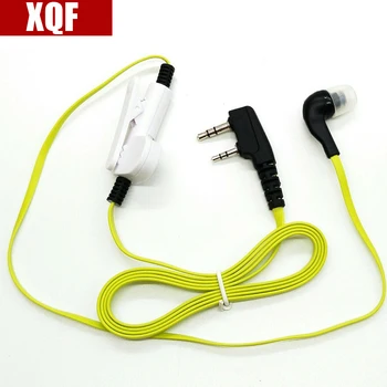 

XQF 10PCS NEW!Hot selling earpiece for BAOFENG UV-5R 888S B5 B6 two way radio for KENWOOD walkie talkie