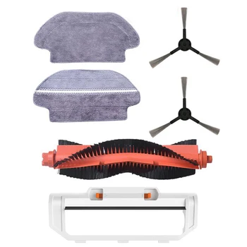 

SANQ for XIAOMI MIJIA STYJ02YM ing Mopping Robot Vacuum Cleaner Spare Part Kits Side Roller HEPA Filter Main Brush Mop
