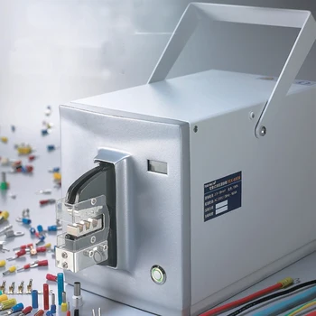 Price Electric Terminal Crimping Machine 110V/220V End-wire Machine Line Pressing Pliers Electric Terminal Crimping Machine FEK-60EM