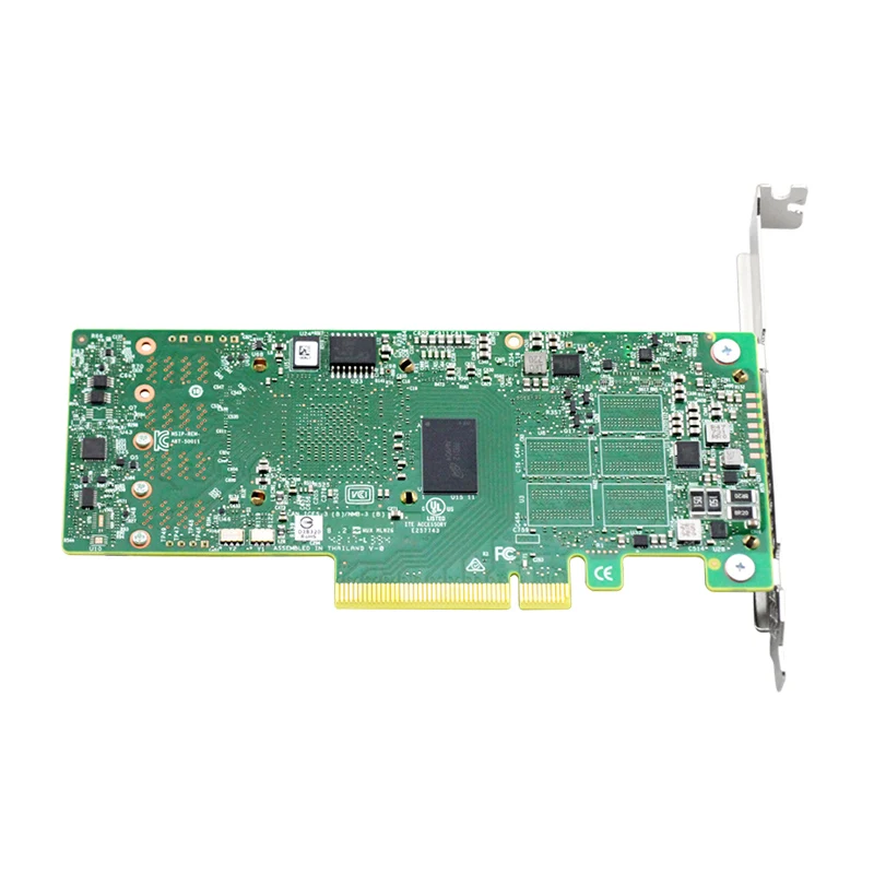 : LSI MegaRAID SAS 9460 8i NVME/SAS/SATA RAID контроллер 3508 on Chip(ROC)RAID 2G cache SFF8643 * 2 05 50011 02|Платы