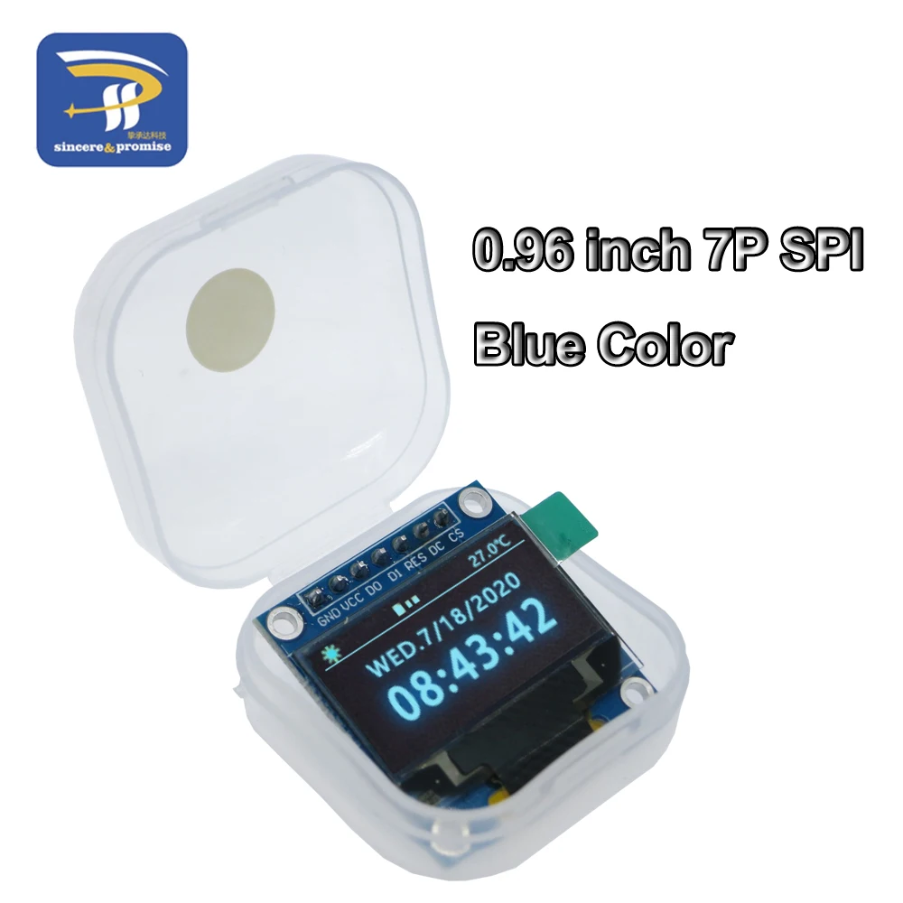 Display OLED 0.96 Pollici 128x64 – Bianco, Per Arduino, Nuovo, Generico
