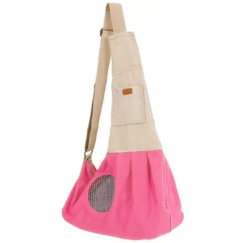 

Buckle with Breathable Mesh Adjustable Pet Bag Portable Shoulder Slung Zipper Multi-Purpose Crossbody Bags