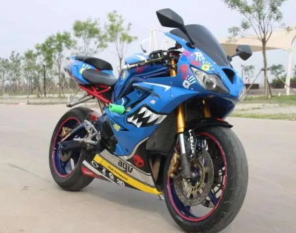 4 подарки инжектор ABS мотоцикл обтекатели комплект подходит для Triumph Daytona 675R 675 2006 2007 2008 06 07 08 пользовательские акулы