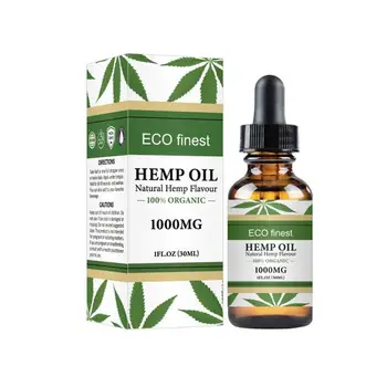 

Natural Organic Hemp Oil Sleep Aid Anti Stress Extract Drops for Pain Anxiety Body Skin Care Help Relief Anti Anxiety