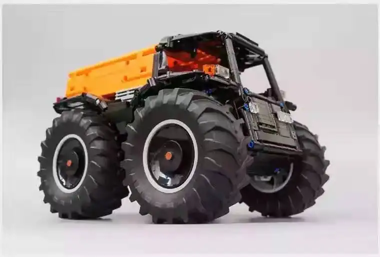 MOC Technic автомобили ATV автомобиль RC двигатель мощность функция MOC-10677 строительный блок кирпичи игрушки ребенок день рождения рождественские подарки