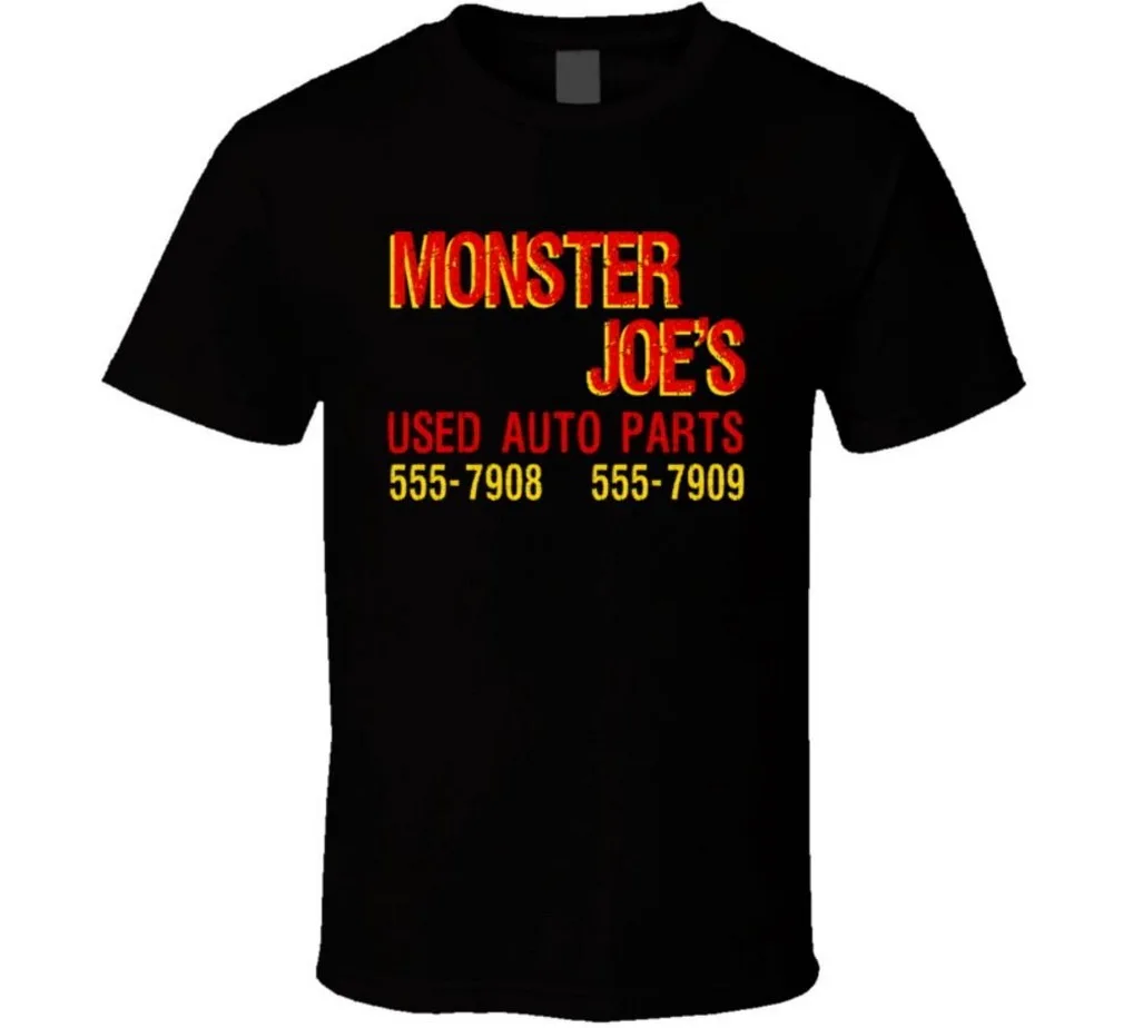 Monster Joes Used Auto parts Pulp фантастика фильм футболка Новинка унисекс забавная |