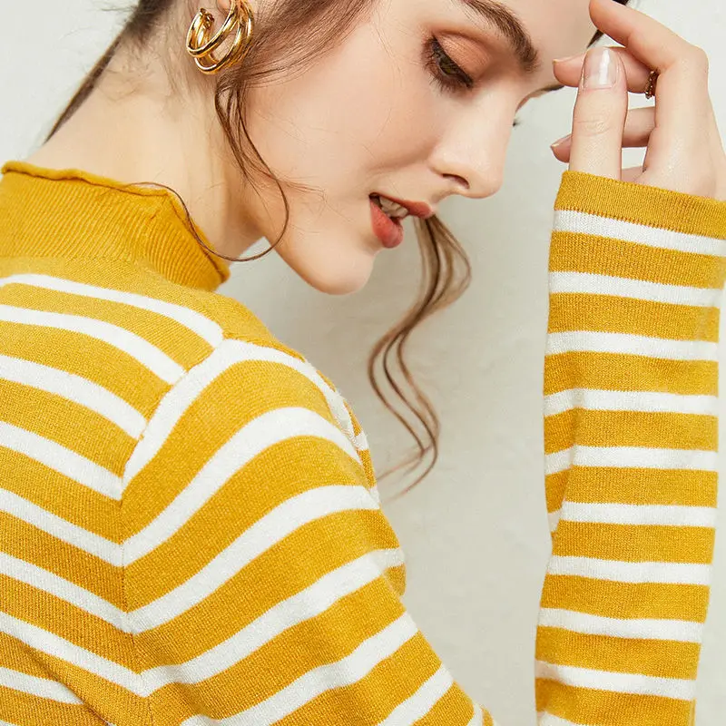 

winter clothes Knitted woman sweaters Pullovers spring Autumn Basic women's jumper Slim women's sweater cheap pull long sleeve g