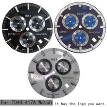 34,9 мм Циферблат для мужчин T044417A PRS516 кварцевые часы буквенные часы аксессуары для T044417 запасные части стрелочные часы
