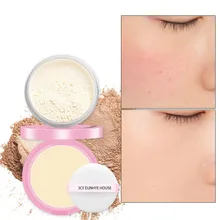 3 двухслойный рассыпной порошок торт 2 в 1 фиксированный макияж порошок мед консилер