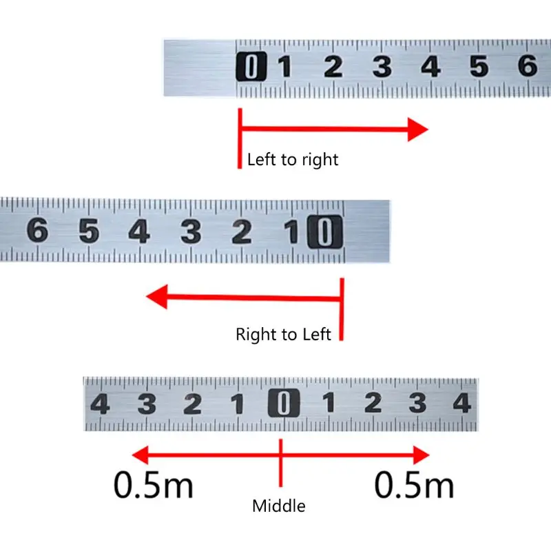 Рулетка Метрическая 1 м-5 м направляющая для резки измерительная лента стальная линейка для Т-трека маршрутизатор пила стол Деревообработка инструменты M89B
