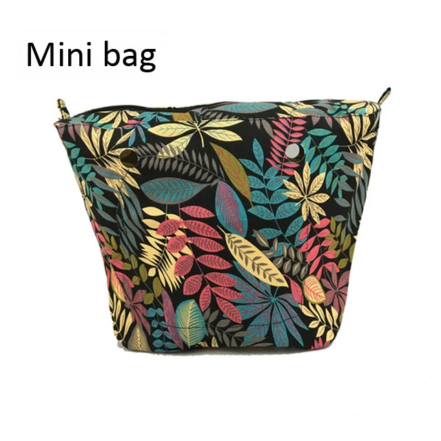 TOP Lace Classic Mini Waterproof Lining Inner Zipper Pocket insert with inner coating For Obag O bag women's bag handbag 