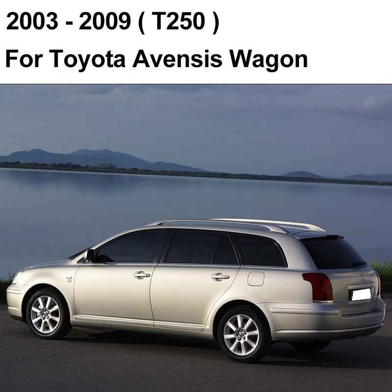 2003 - 2009 (Wagon) Невероятные стеклоочистители ветрового стекла для Toyota Avensis T250/T270/Verso Mk2 Mk3 Fit крюк руки/кнопка руки - Цвет: 2003 - 2009 (Wagon)