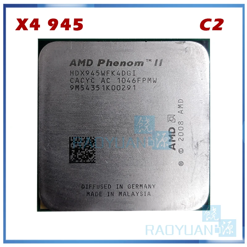 AMD Phenom X4 945 X4-945 3 ГГц Quad-Core Настольный Процессор HDX945WFK4DGI гнездо AM3 | Компьютеры и офис