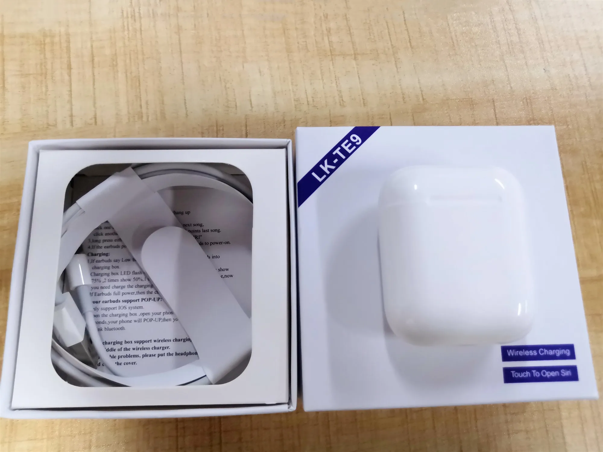 Новинка! Функция i14 tws LKTE9 LKTE 9 беспроводные наушники bluetooth гарнитура 1:1 оригинал с