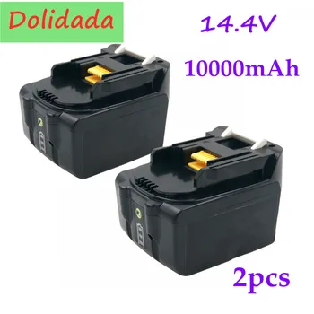 

Original 14.4 V 10000 mAh Li-Ion battery for MAKITA battery 14.4 V BL1430 BL1415 194066-1-194065-3 194559-8 MAK1430Li. MET1821