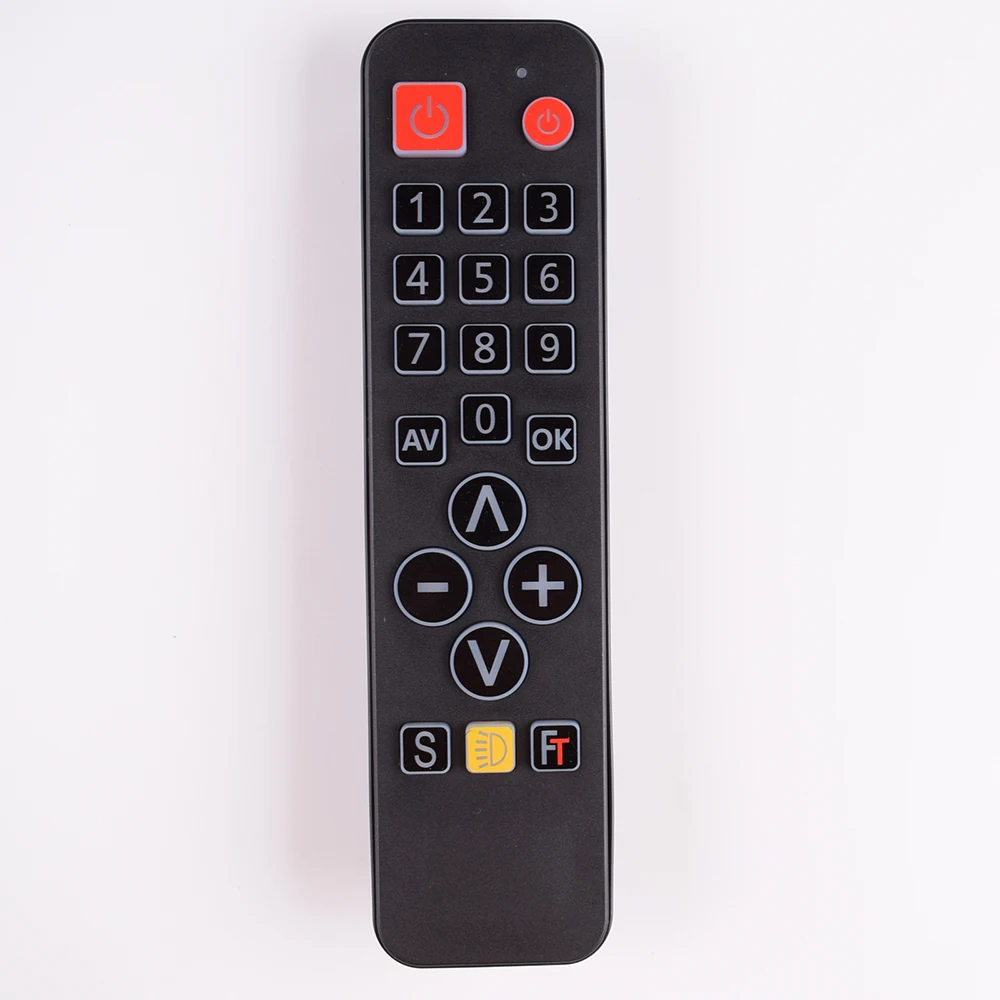 Learn пульт дистанционного управления для ТВ STB DVD DVB HIFI 21 клавиша с большой кнопкой