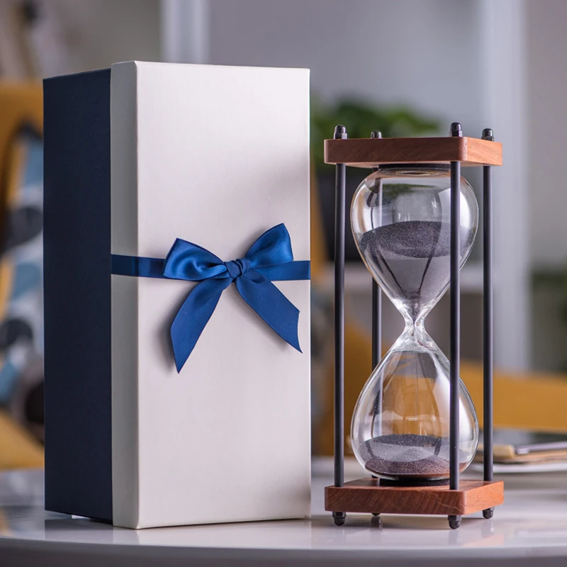New Birthday Gift Creative Gift To Boyfriend Hourglass Timer Children's Home Furnishings DIY Sand Hourglass Decorative Household