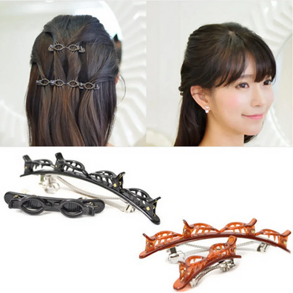 Women fashion Double Bangs Hairstyle Hairpin Girl Korean Braided Headband Hair  Decoration Clip Man Sports Hairband Accessory - AliExpress