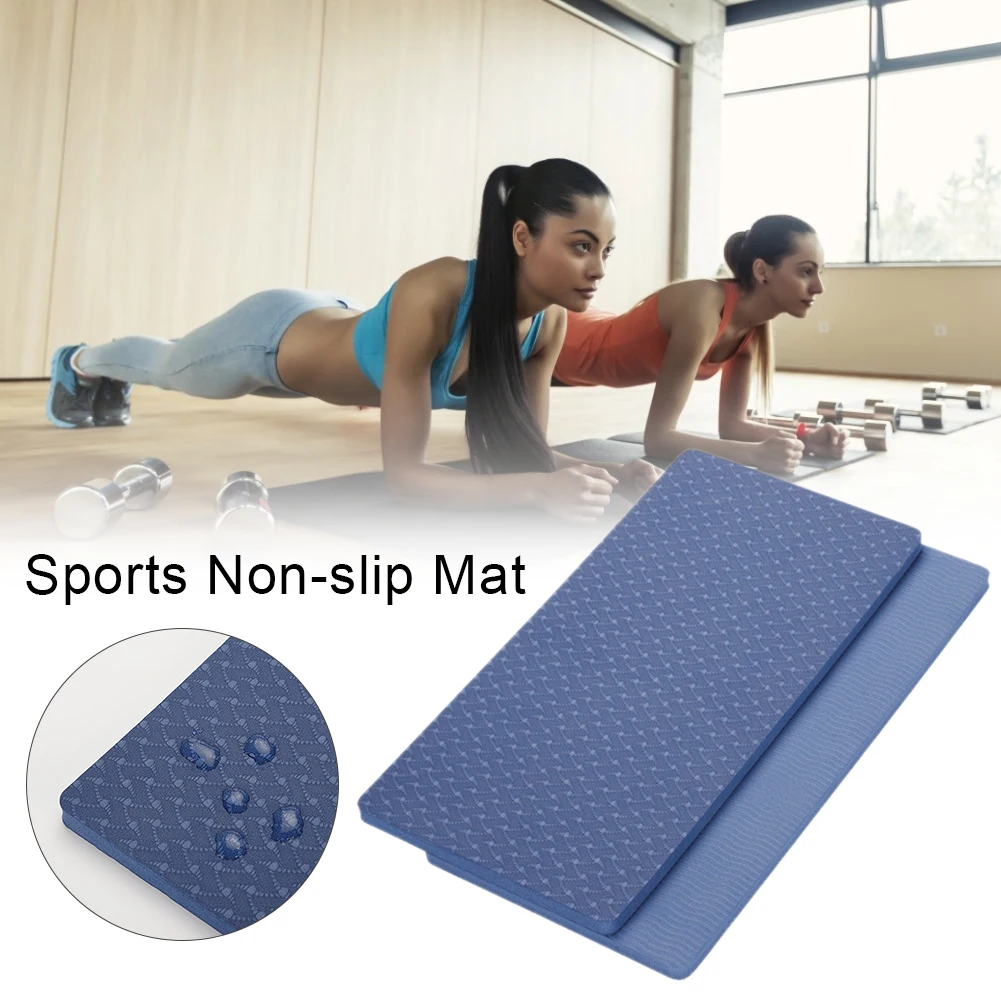 Summer Balance Exercise Mat Women Yoga Kneeling Mat Knee Elbow Pads Non